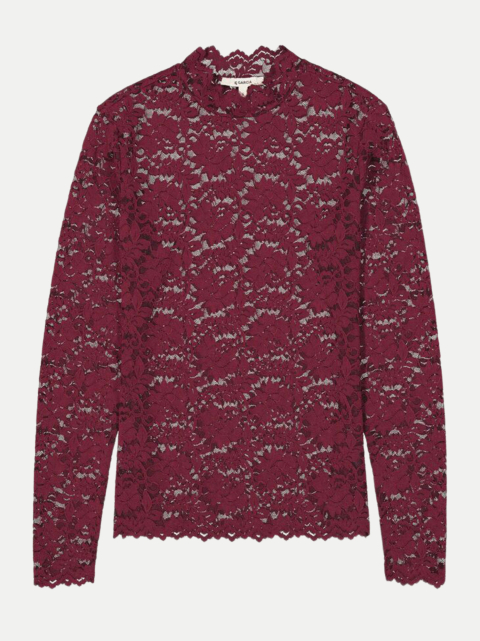 Garcia Langarmshirt aus Spitze bei Robert Ley