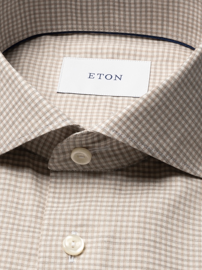 Eton Contemporary-Fit Flanellhemd bei Robert Ley