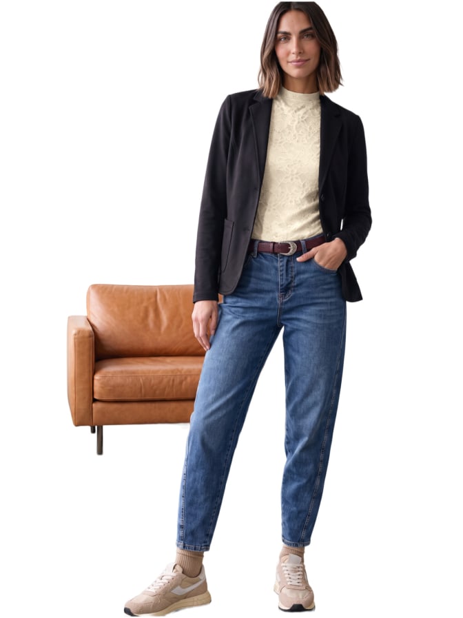 Street One Gemustertes Shirt mit Turtleneck bei Robert Ley
