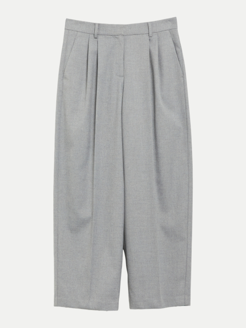 Comma Barrel-Leg Bundfaltenhose bei Robert Ley