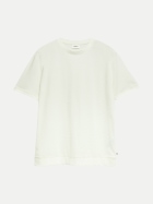 s.Oliver RED LABEL T-Shirt mit Bündchen 0200-WHITE bei Robert Ley
