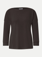 Street One Jerseyshirt mit 3/4 Arm 17874-black coffee bei Robert Ley