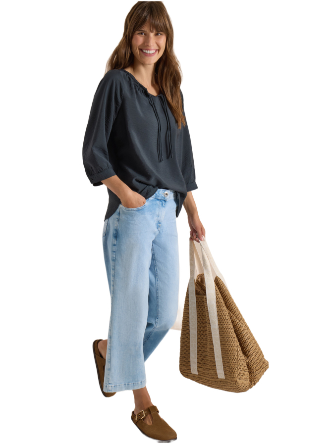 Cecil Carmen Bluse mit 3/4 Arm bei Robert Ley