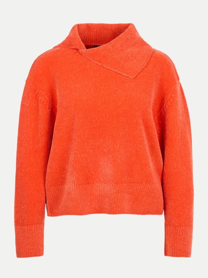 Marc Cain Rollkragenpullover aus Chenille-Garn bei Robert Ley