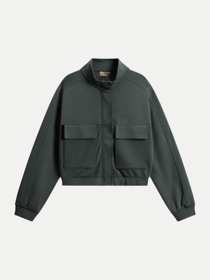 WOOLRICH Sweatshirt mit Stehkragen bei Robert Ley