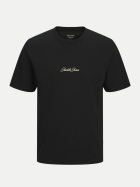 JACK & JONES T-Shirt mit Logoprint 178012-Black bei Robert Ley