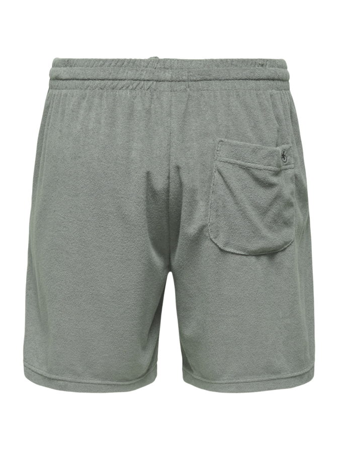 Only & Sons Frottee Shorts mit Kordelzug bei Robert Ley
