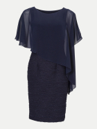 SWING Cocktailkleid mit Überwurf 3030-navy bei Robert Ley