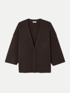 American Vintage Oversized Strickjacke brune chine bei Robert Ley
