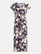Betty Barclay Midikleid mit Floral-Muster 8876-Dark Blue/Brown bei Robert Ley