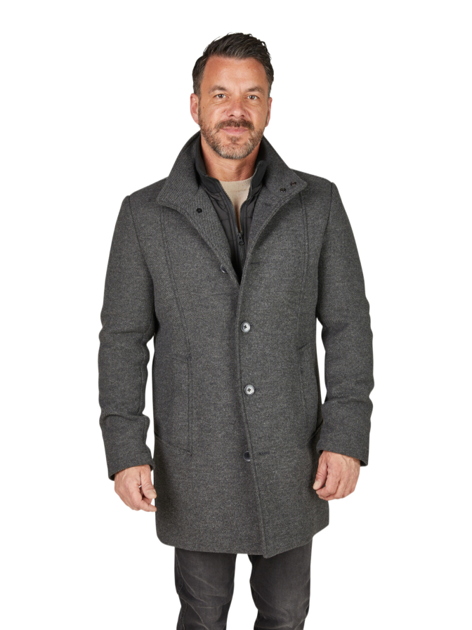 Calamar Twill Wollmantel bei Robert Ley