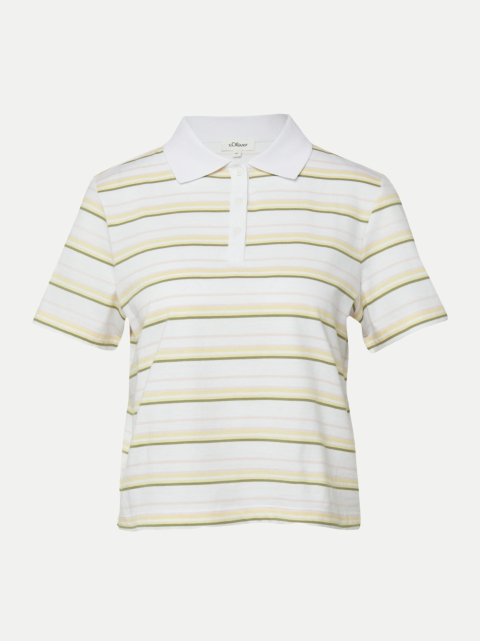 s.Oliver RED LABEL Gestreiftes Polo-Shirt bei Robert Ley
