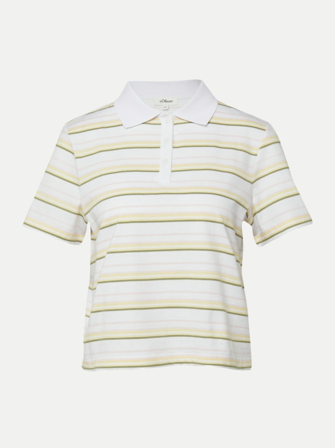 s.Oliver RED LABEL Gestreiftes Polo-Shirt bei Robert Ley