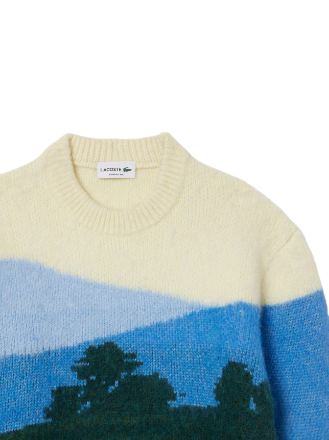 LACOSTE Strick mit Landschaftsmuster bei Robert Ley