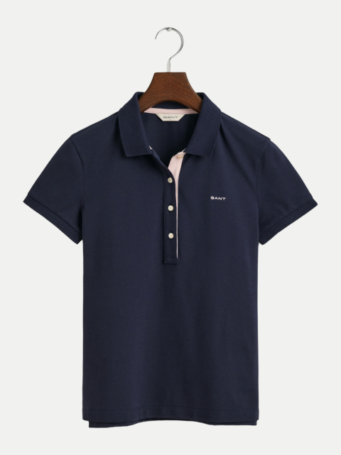 GANT Piqué Poloshirt mit Kontrastkragen bei Robert Ley