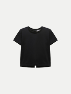 Dorothee Schumacher T-Shirt ALL TIME FAVORITES 999-pure black bei Robert Ley