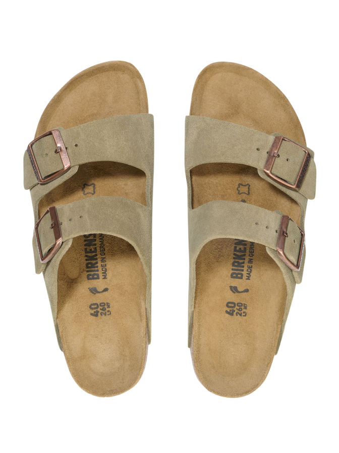 Birkenstock Sandale Arizona LEVE Taupe bei Robert Ley