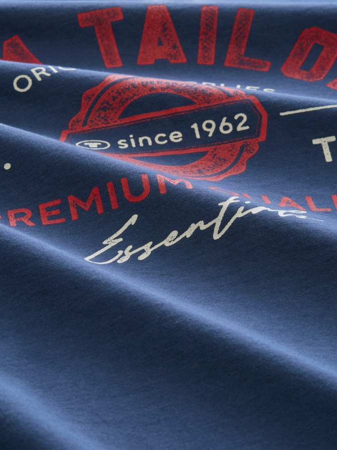 Tom Tailor Casual T-Shirt mit Logoprint bei Robert Ley