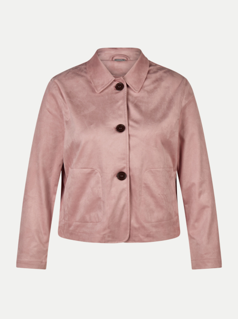 Rabe Moden Hemdjacke in Veloursoptik bei Robert Ley