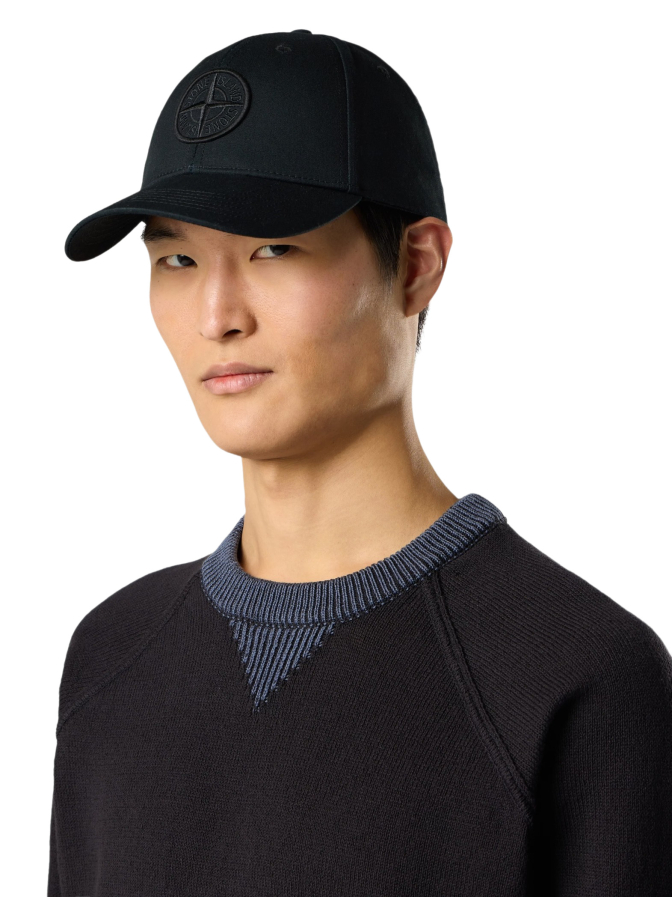 Stone Island Baseballkappe mit Compass-Stickerei bei Robert Ley