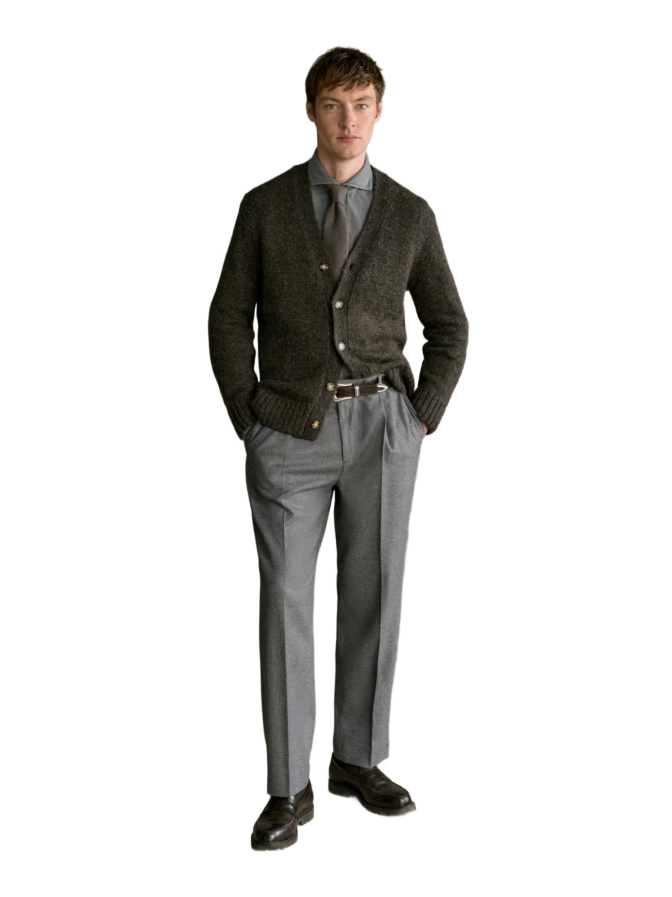 Windsor Men Regular-Fit Wollhose bei Robert Ley