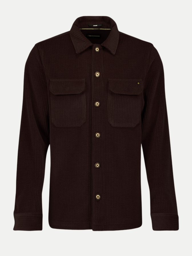 No Excess Overshirt aus Stretch-Cord bei Robert Ley