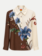 Farm Rio Hemdbluse MILENA WINTER WHITE millena winter white bei Robert Ley