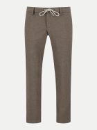 Alberto Slim-Fit Flanellhose JUMP Herringbone 540-brown bei Robert Ley