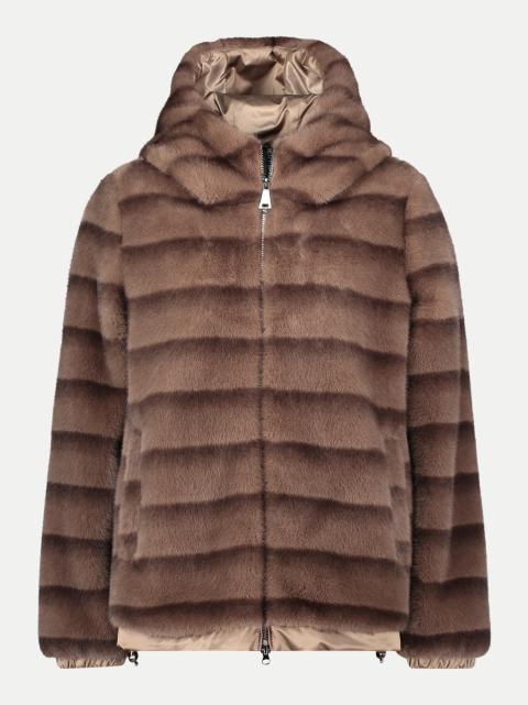 Betty Barclay Plüschjacke mit Kapuze bei Robert Ley