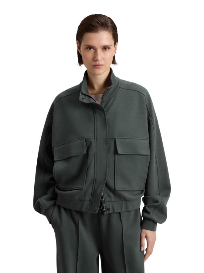 WOOLRICH Sweatshirt mit Stehkragen bei Robert Ley