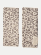 Street One Armwärmer mit Leo-Muster 28026-barley beige mel. bei Robert Ley