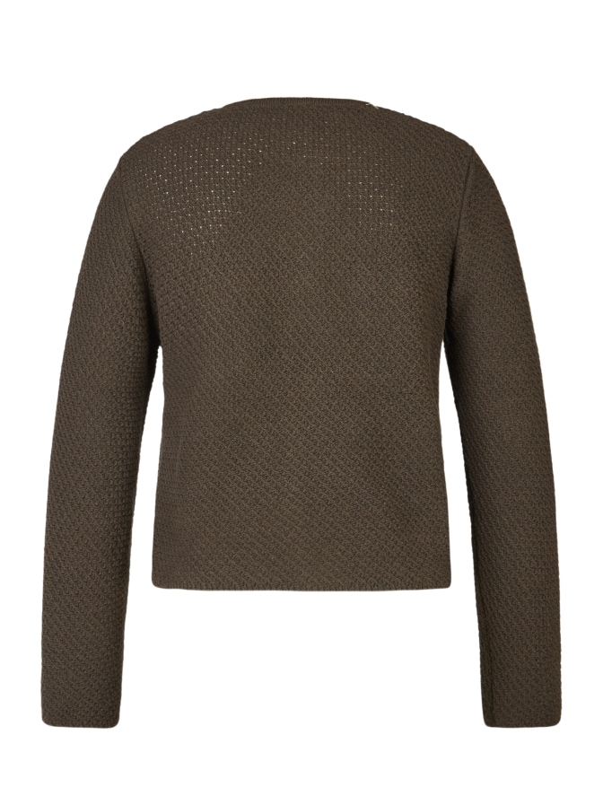 Rabe Moden Strickjacke mit Schmuckknöpfen bei Robert Ley