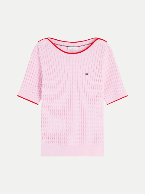 Tommy Hilfiger Kurzarm Pullover bei Robert Ley