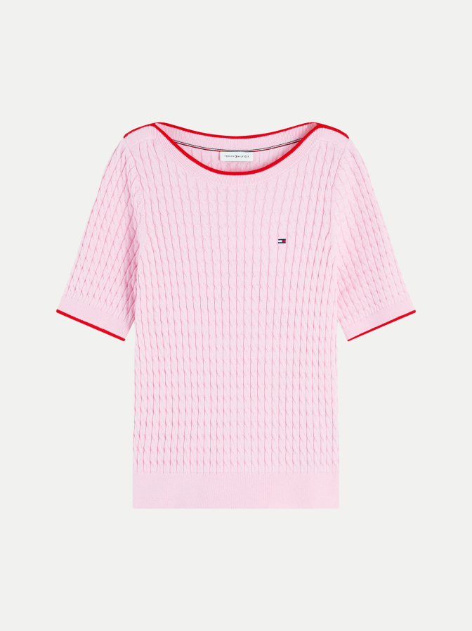 Tommy Hilfiger Kurzarm Pullover bei Robert Ley