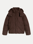 Tom Tailor Denim Gesteppte Winterjacke 40514-cool dark brown bei Robert Ley