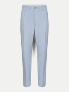 Drykorn Regular-Fit Leinenhose Chasy 3902-blau bei Robert Ley