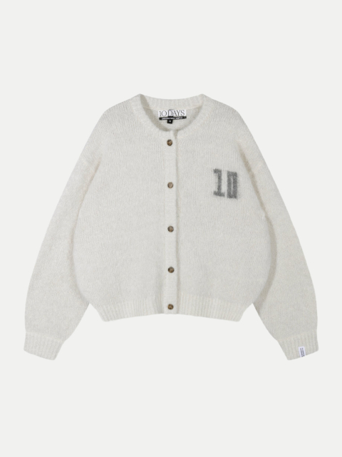 10 Days Relaxed-Fit Strickjacke mit Alpaka-Woll-Mix bei Robert Ley