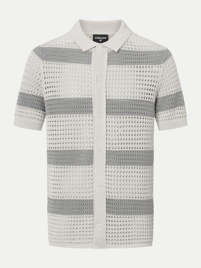 Strellson Strickhemd Ander-P bei Robert Ley