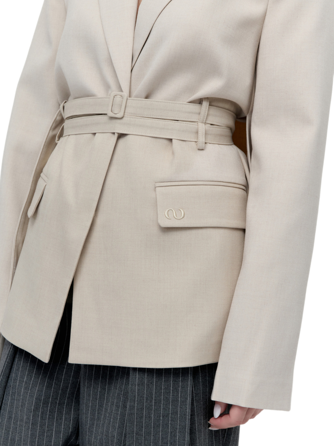 LeGer Studio by Lena Gercke Blazer Stephanie mit Gürtel bei Robert Ley