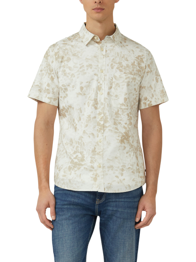 s.Oliver RED LABEL Kurzarm-Hemd mit All-over-Print bei Robert Ley