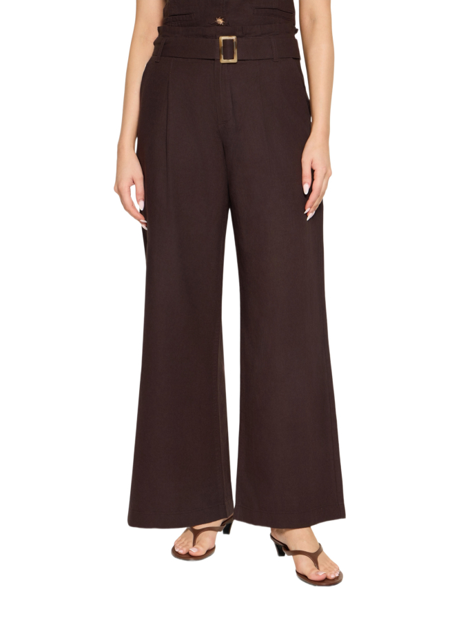 Cartoon Loose-Fit Leinenhose bei Robert Ley