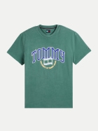 Tommy Jeans T-Shirt mit Logo-Print MBM-GREEN bei Robert Ley