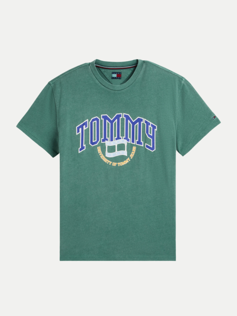 Tommy Jeans T-Shirt mit Logo-Print bei Robert Ley