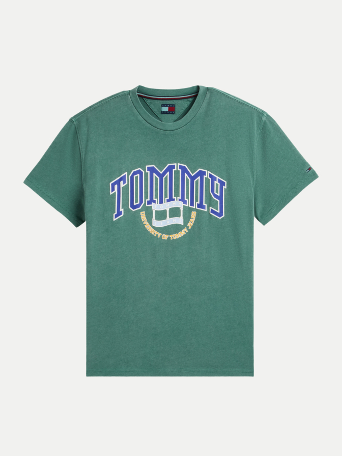 Tommy Jeans T-Shirt mit Logo-Print bei Robert Ley