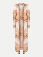 MISSONI Cardigan aus Lamé SM9MH multisilv-SM9MH multisilver/wht/pink bei Robert Ley