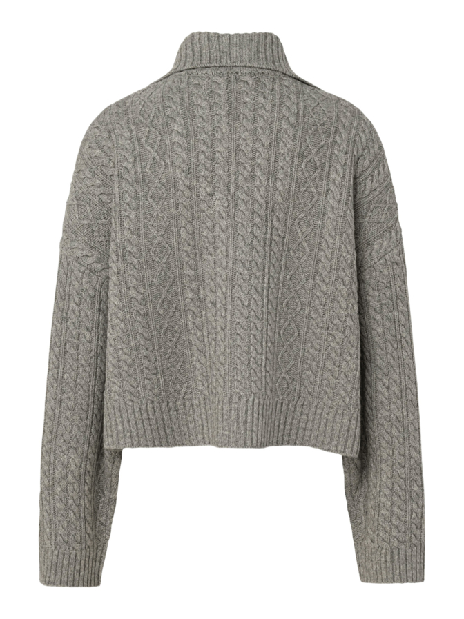 Windsor Women Zopfstrickjacke aus Woll-Yak-Mix bei Robert Ley