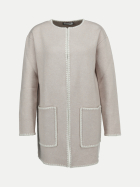 INSIEME Cardigan aus Wolle 116100-sand superwhite bei Robert Ley