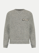 DSQUARED2 Basic-Pullover mit Dsquared2-Patch 860grey bei Robert Ley