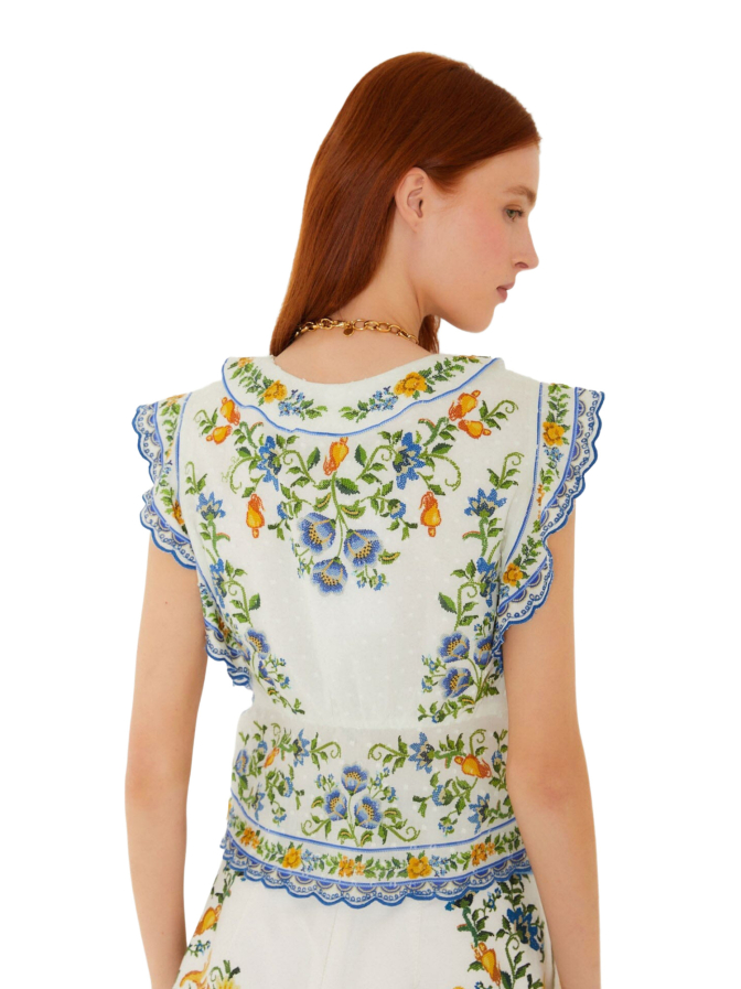 Farm Rio Bluse Emily Floral bei Robert Ley