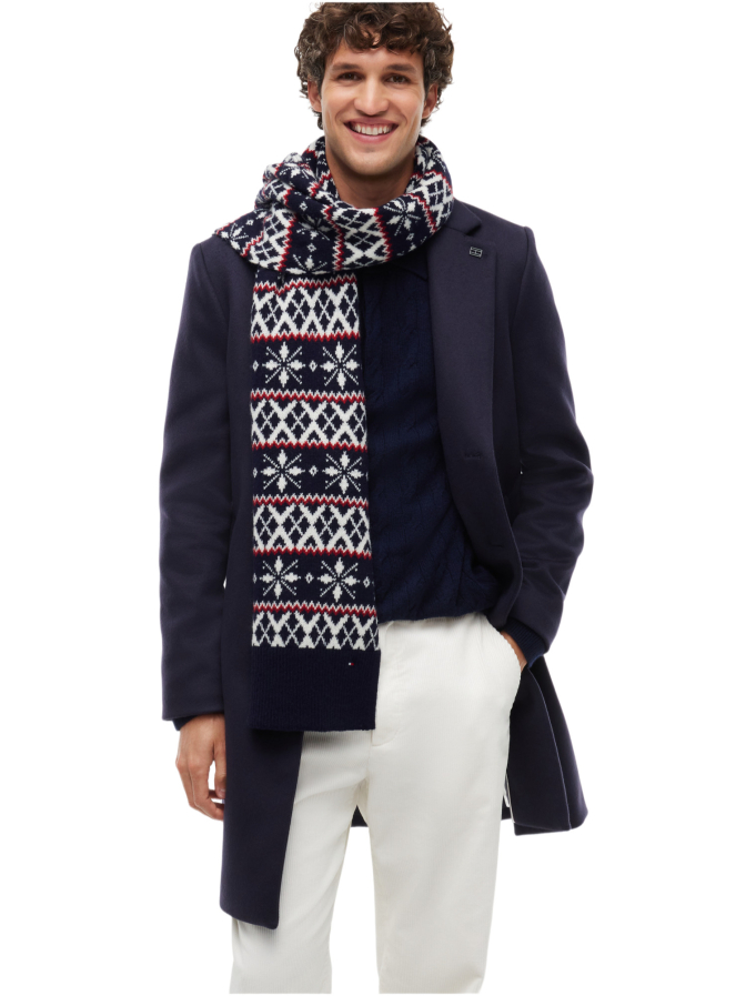 Tommy Hilfiger Schal FLAG FAIRISLE bei Robert Ley